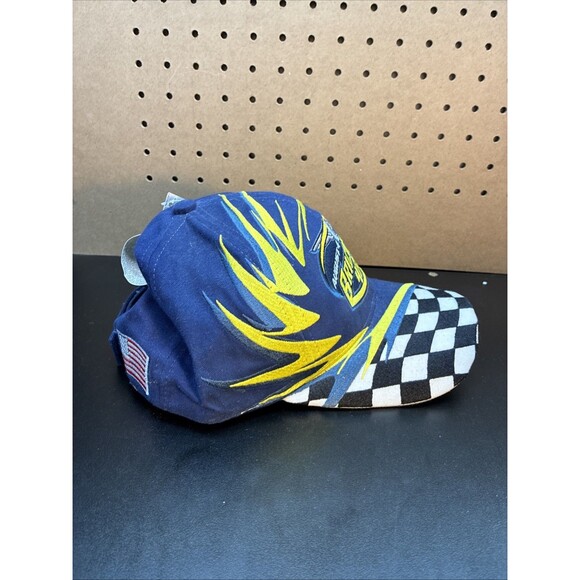 Brickyard 400 Strapback Hat Cap Nascar Chase Authentics Checkered Bill trucker - Picture 6 of 9
